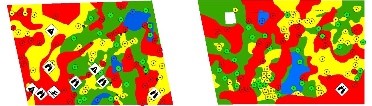 mapa zona de productividad