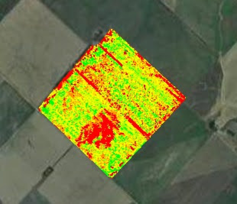mapa zona de productividad