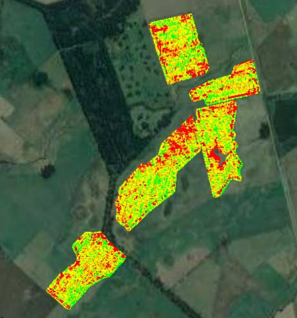 mapa zona de productividad