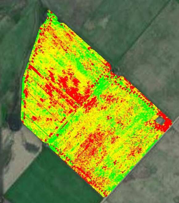 mapa zona de productividad
